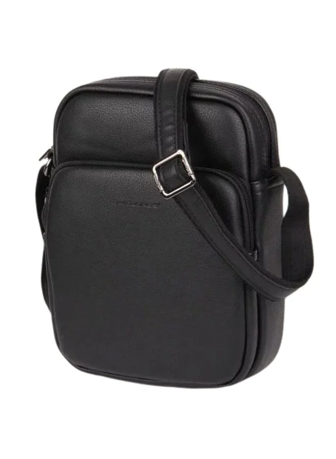 David Jones Men's Handbag Stylish and Durable Everyday Carry | Color Black(694402D)